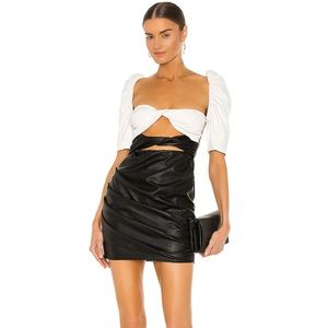 Wyatt Vegan Leather Dress - The Bar - Revolve